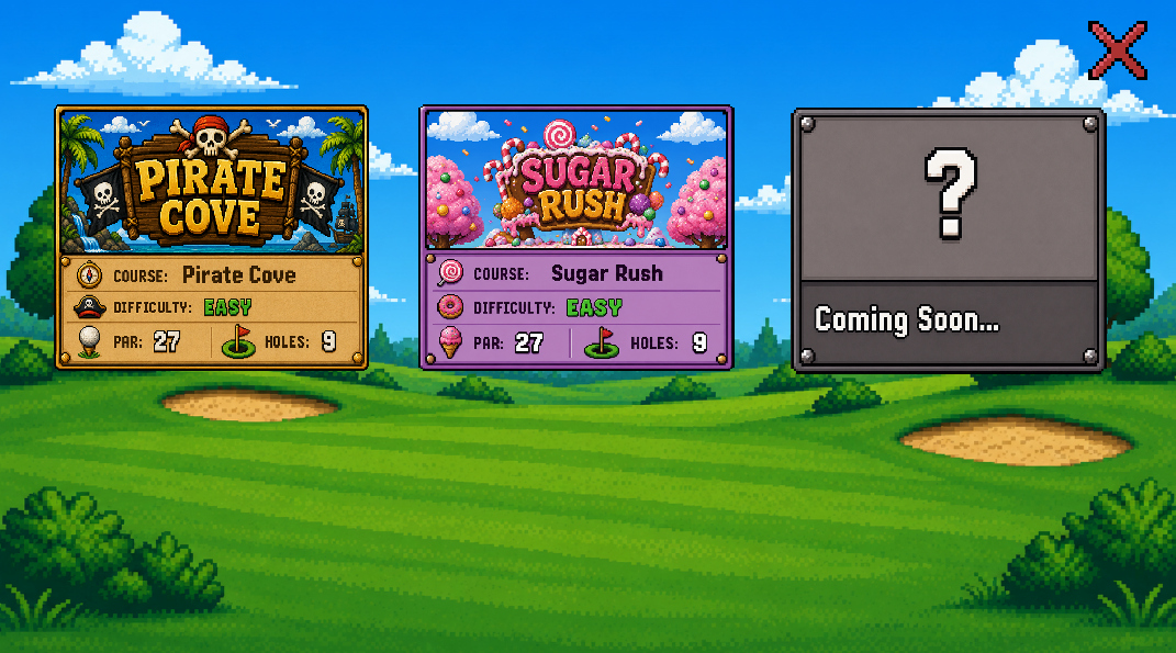 Pixel Putt Screenshot
