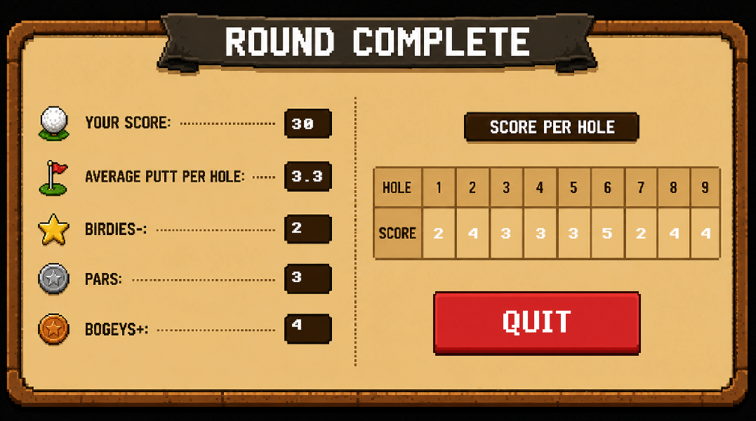Pixel Putt Screenshot
